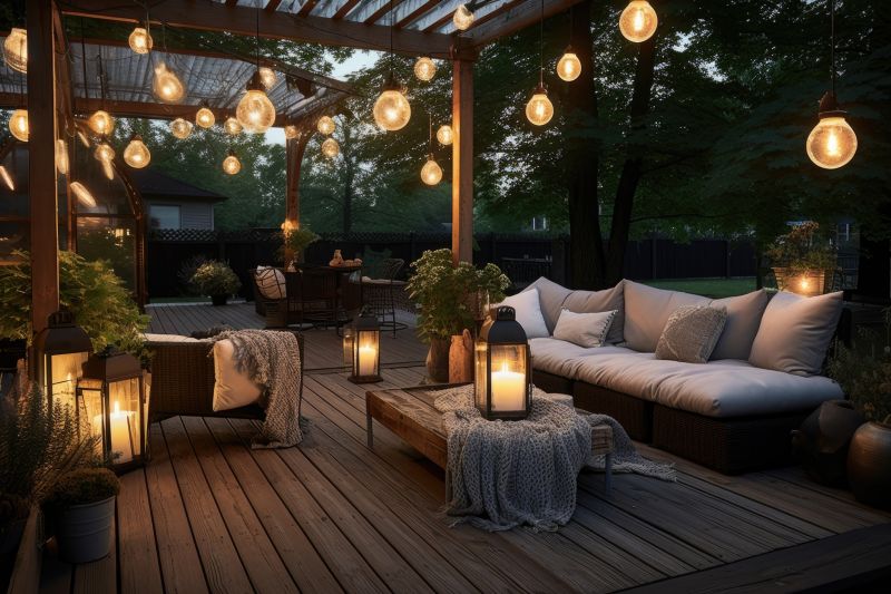 Deck Lights Installation